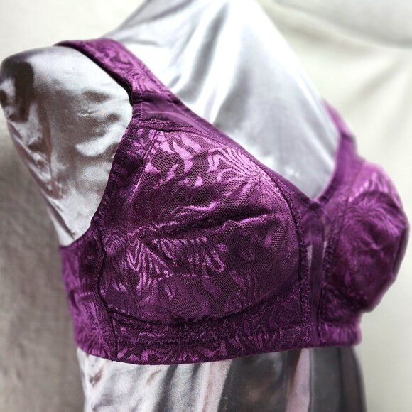 Wingslove Purple Lace Bra 38C - Picture 1 of 15